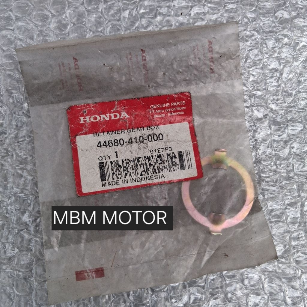 RING PLAT GEAR GIGI GER SPEEDOMETER GLPRO GLMAX MEGAPRO TIGER SUPRA 100 ORI AHM 44680-410-000 BESI S