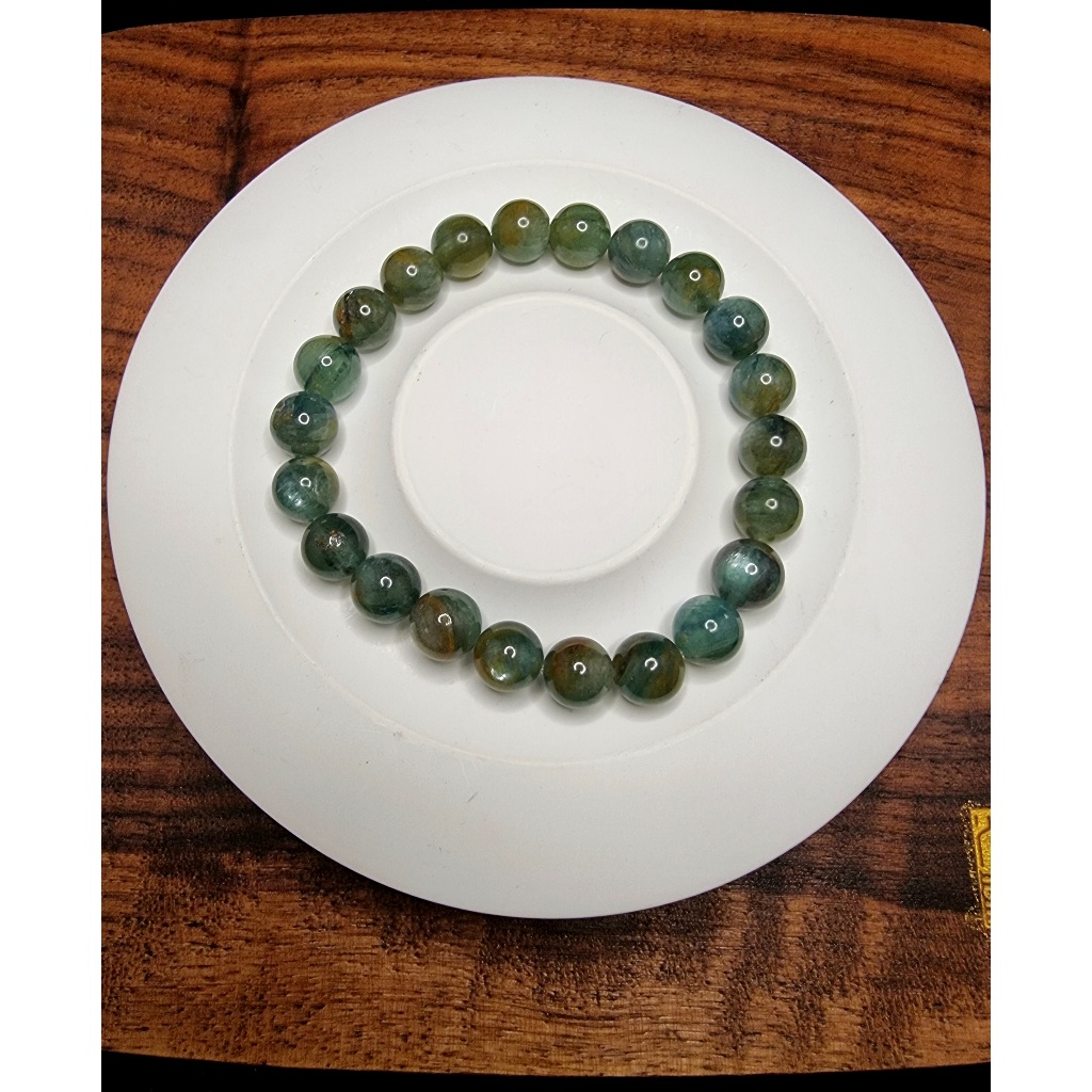 Gelang Batu Green Kyanite Full Natural HQ 8.4mm F1227