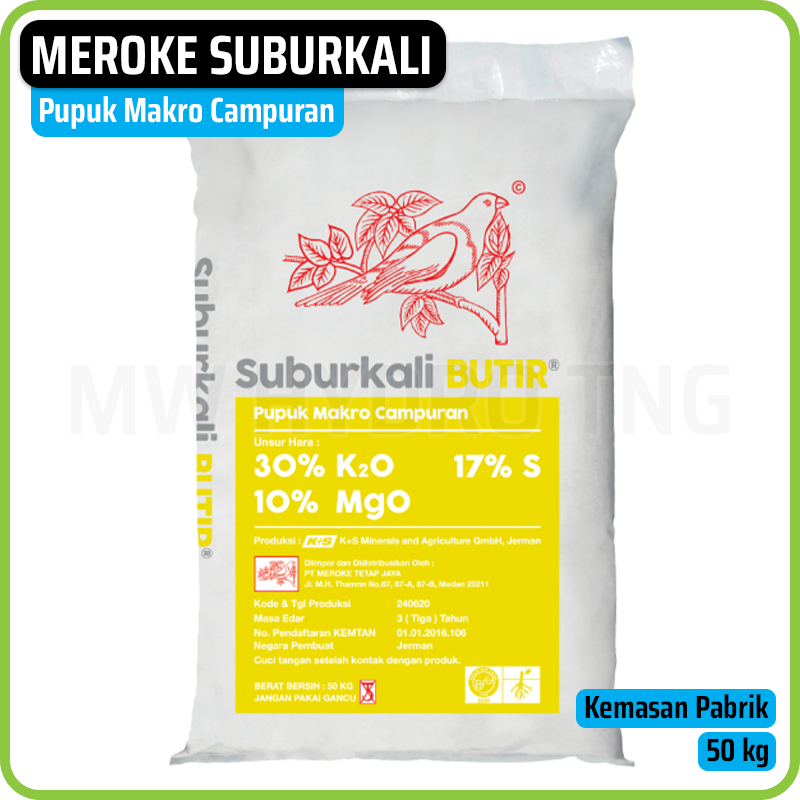 Meroke Suburkali BUTIR - 50 kg - Pupuk Makro Campuran