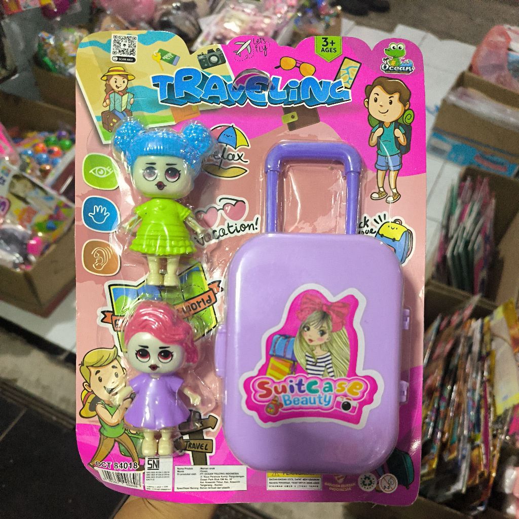 Ocean Toys Mainan Anak Traveling Tas Koper LOL