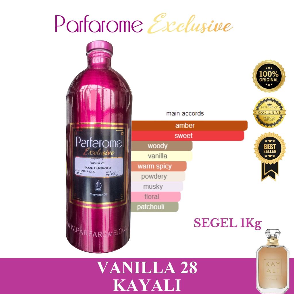 VANILLA 28 BY KAYALI PARFAROME EXCLUSIVE Segel 1Kg