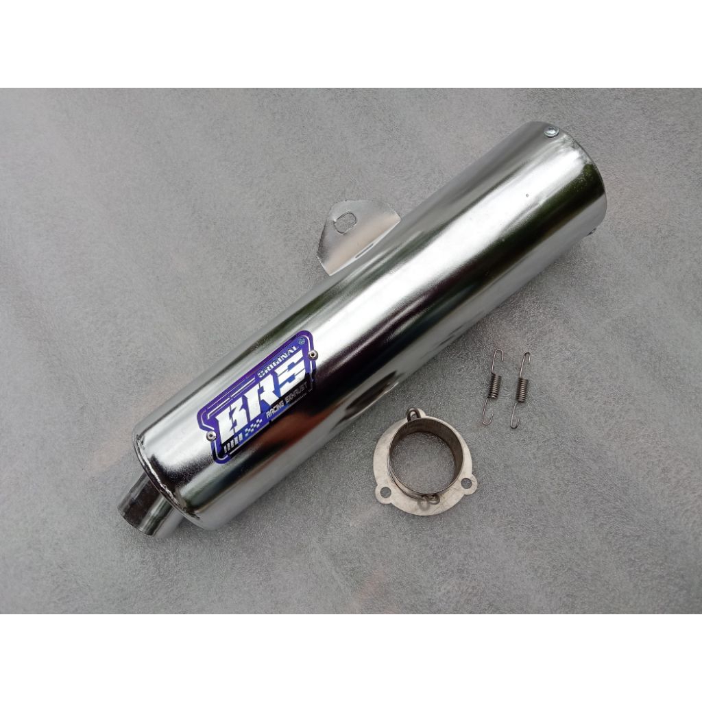 KNALPOT BRS CKD BOBOK+ADAPTOR