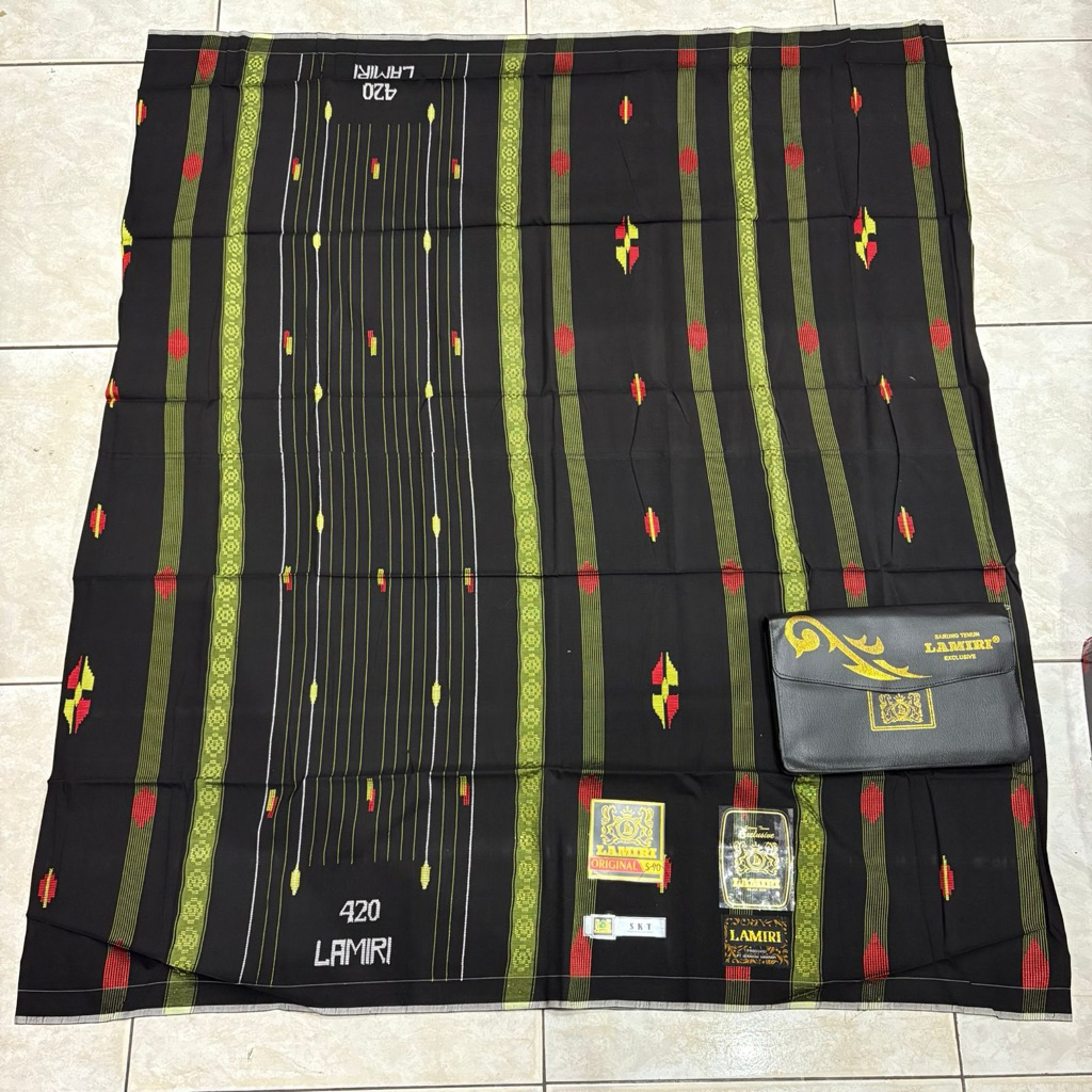 sarung tenun lamiri s-90 benang 420
