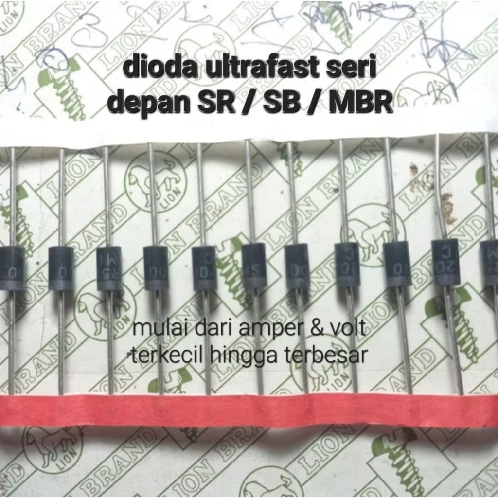 Dioda ultrafast seri original depan SR / SB / MBR 240 260 2100 3100 3200 540 560 5100 5150 5200 SR24