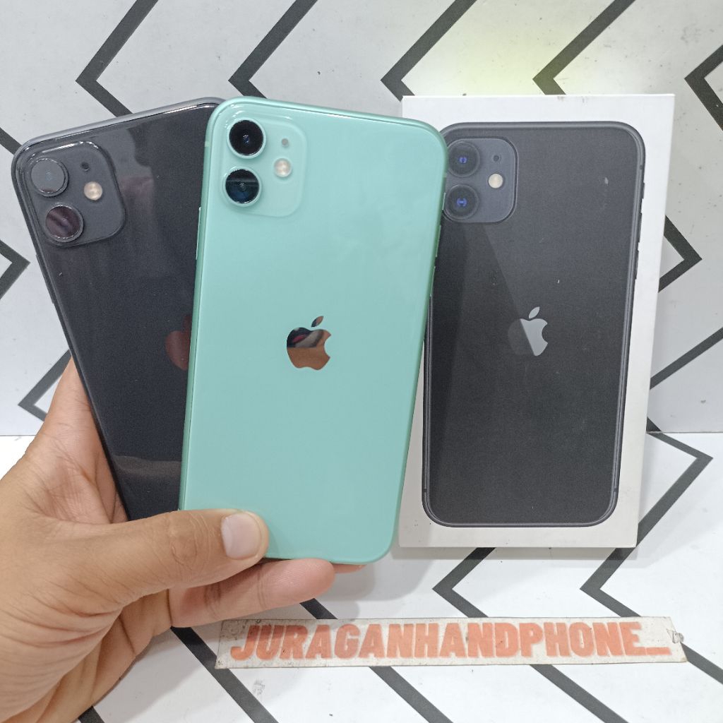 IP 11 128GB SECOND GARANSI IBOX RESMI IPHONE