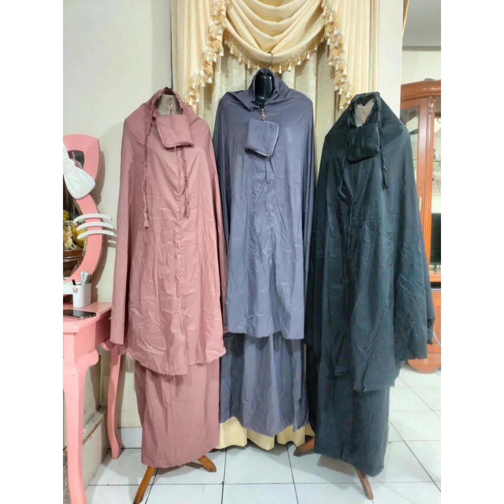 Mukena Dewasa Parasut Premium 2 IN 1