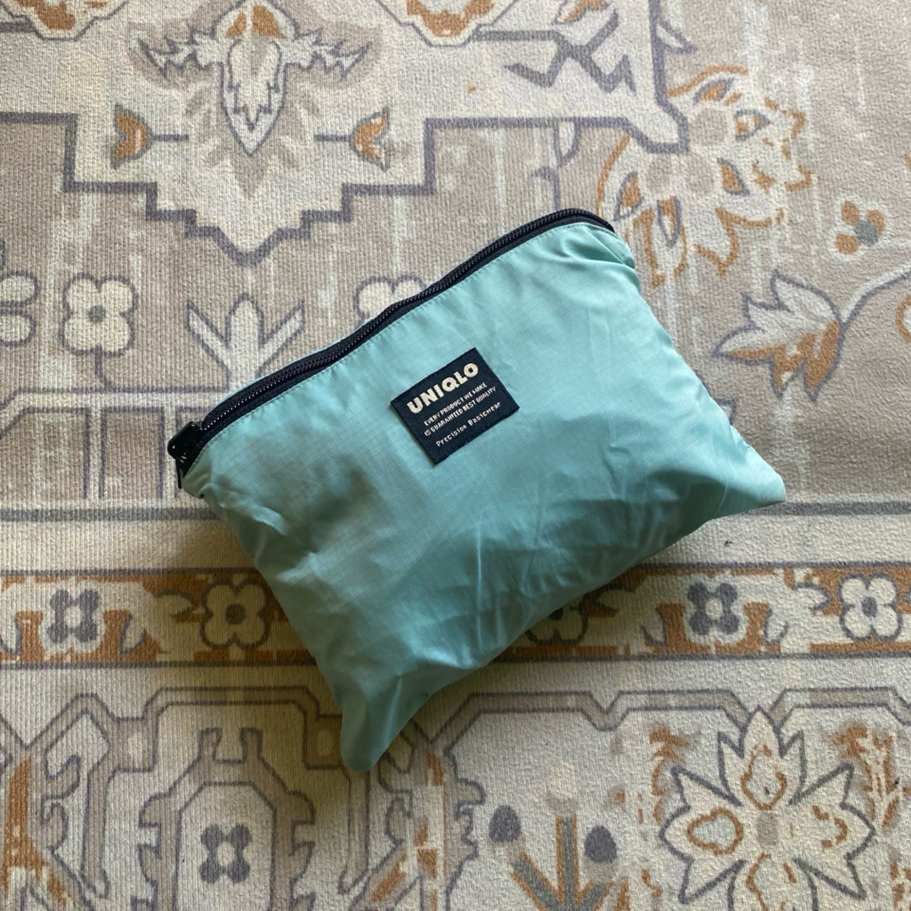 Uniqlo windbreaker packable jacket