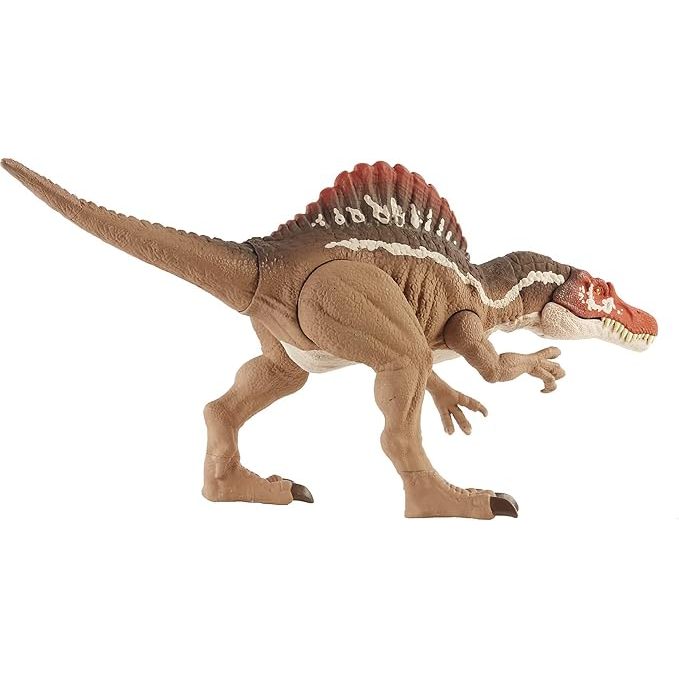 Jurassic World Toys Extreme Chompin' Spinosaurus Dinosaur Action Figure, Huge Bite, Authentic Decor