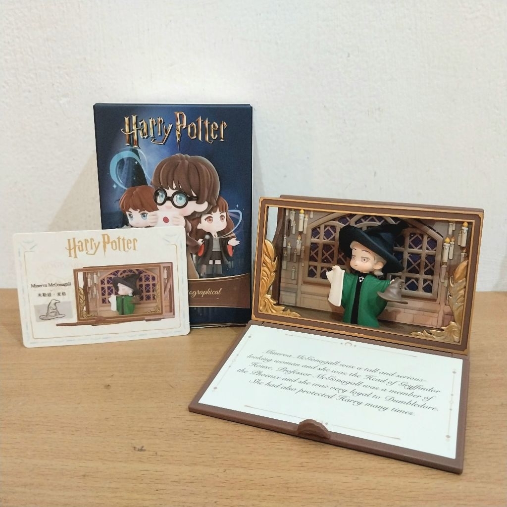 Harry Potter Hogwarts Biographical - Minerva Mcgonagall (Selected) Popmart Blind Box Pop Mart