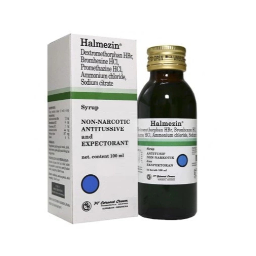 Halmezin Sirup Botol 100 ml - Obat Batuk Anak