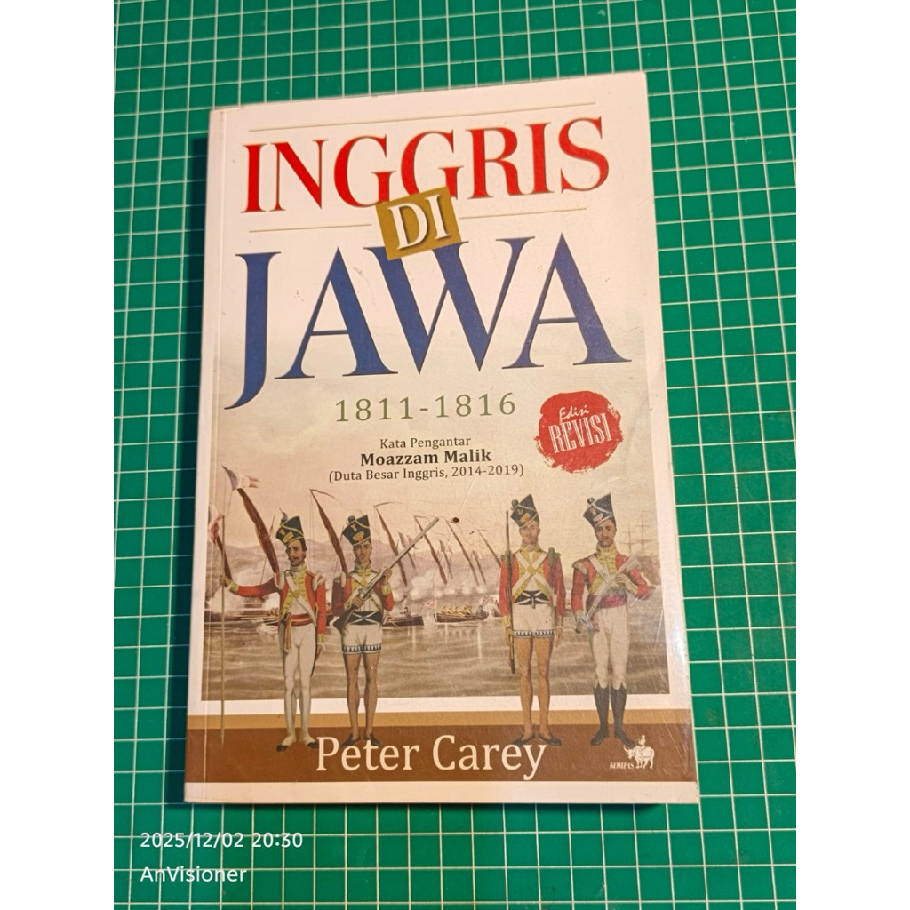 Buku Inggris di Jawa - Peter Carey