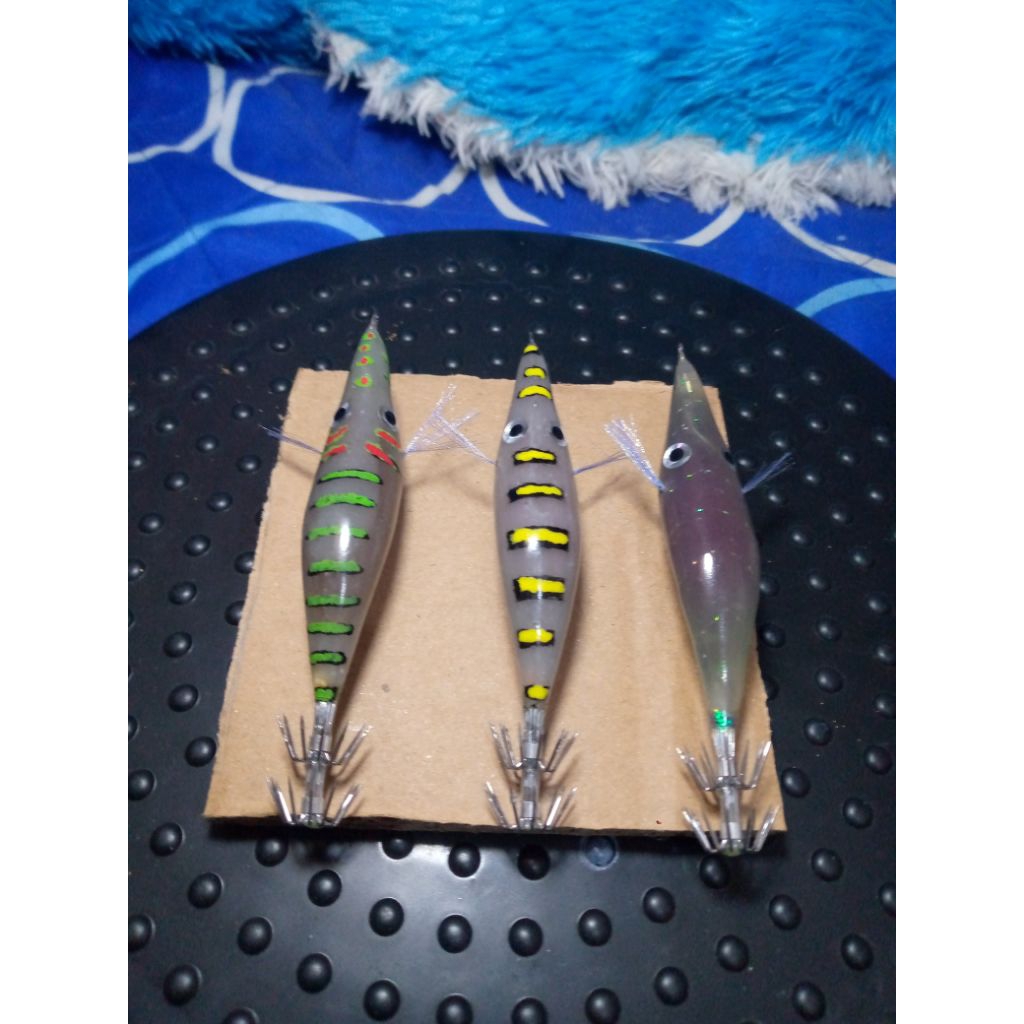 Umpan Cumi Gacor Bening, Menyerupai Udang Asli