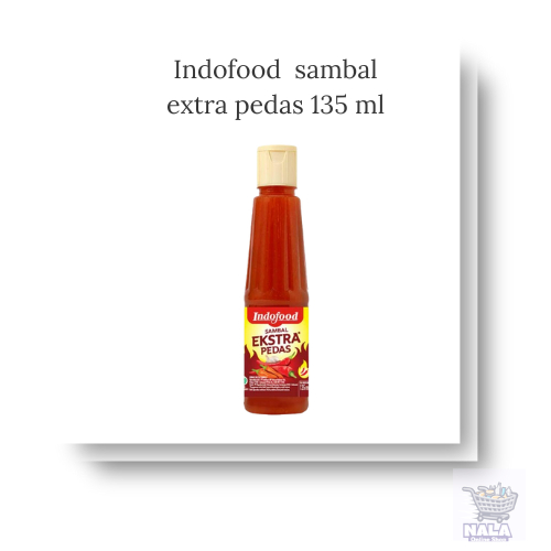 Saus Sambal Extra Pedas Indofood botol 135ml / Saus Indofood Extra Pedas