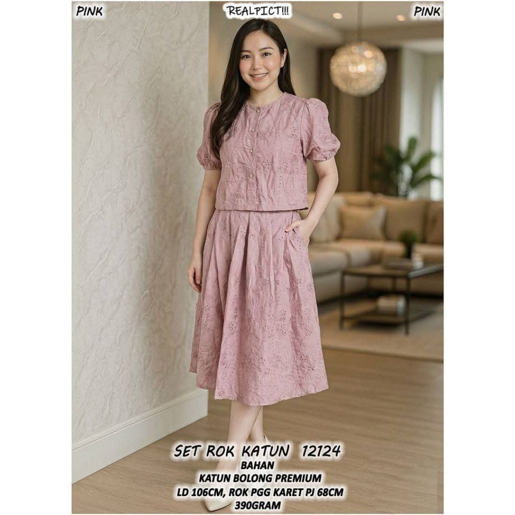 STELAN ROK KATUN  BOLONG