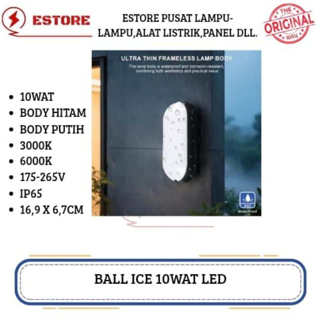ball ice 10wat wall lamp 10wat led