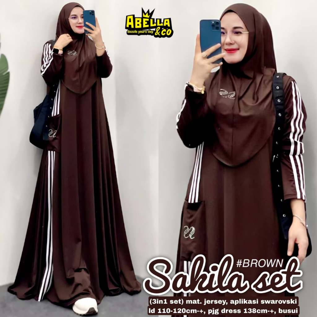 Pakaian Wanita HQ SAKILA SET From AbELLA FASHION STORE