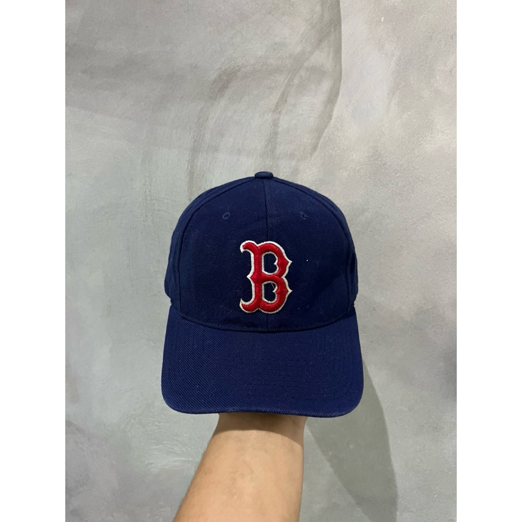 vintage topi boston mlb fitted cap