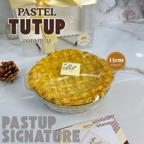 Birthday Hampers Pastel Tutup Premium Mangkok Kaca 15 cm — Pastup Signature Parcel Ulang Tahun / Ann