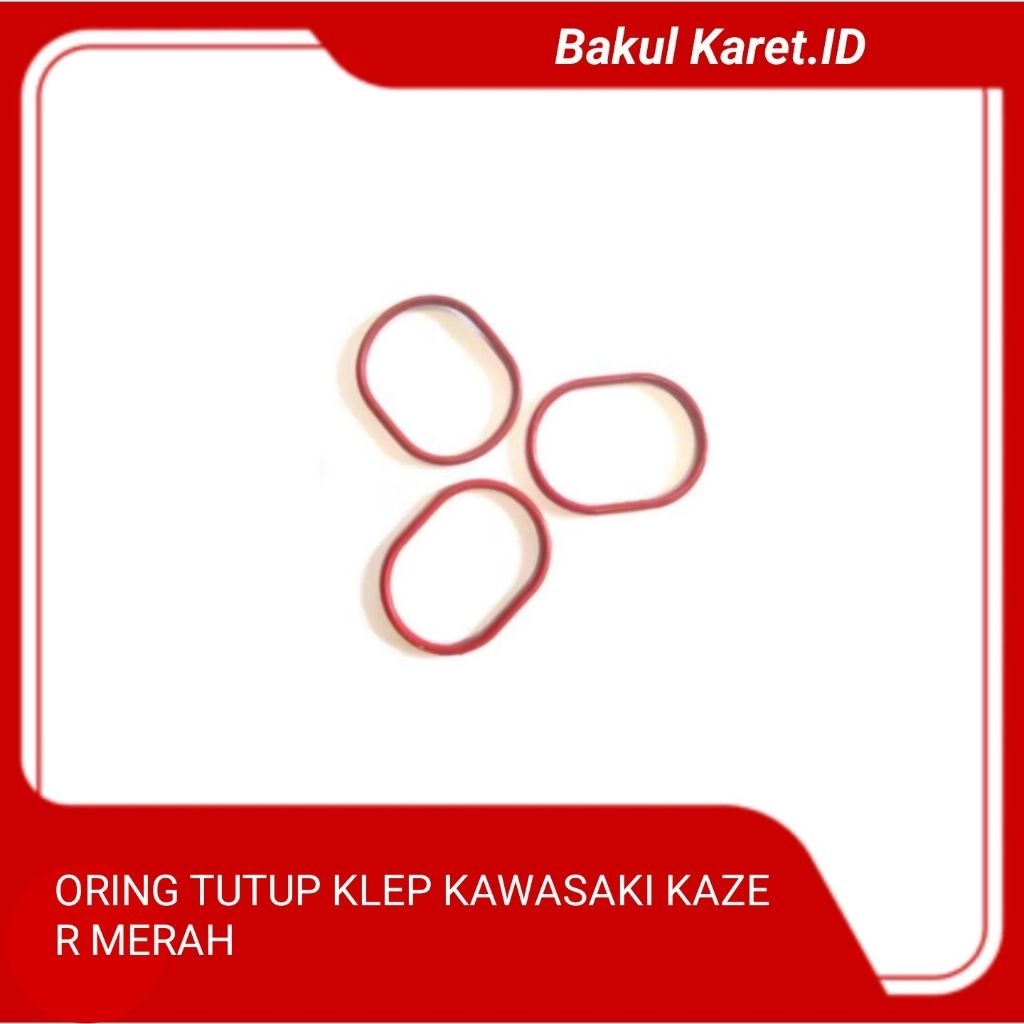 ORING TUTUP KLEP KAWASAKI KAZE R MERAH