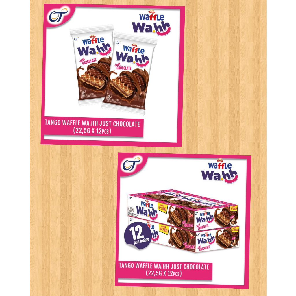 TANGO WAFFLE WAHH /TANGO WAFFLE CHOCO HAZELNUT