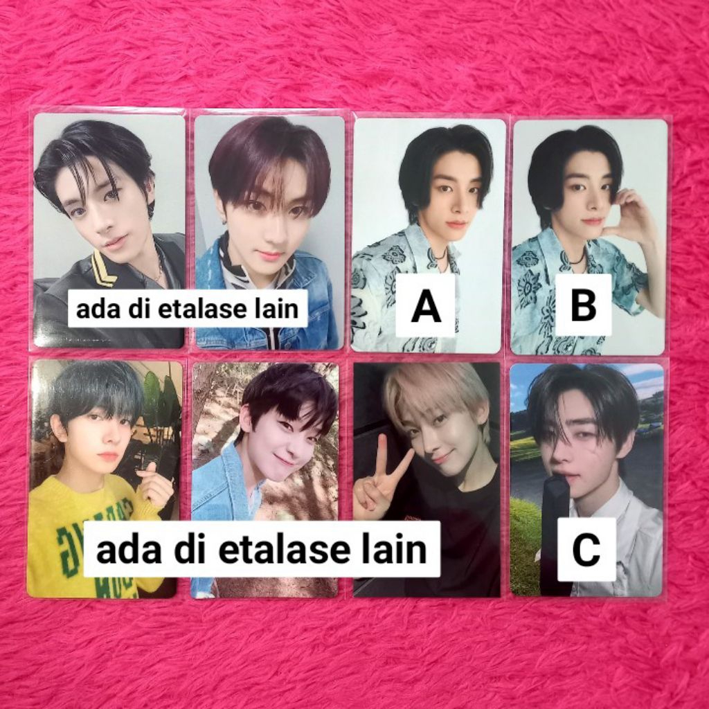 [baca deskripsi] PC Photocard Heeseung Sunghoon Jake Sunoo Jungwon Enhypen Official Gitdas Gigit Das