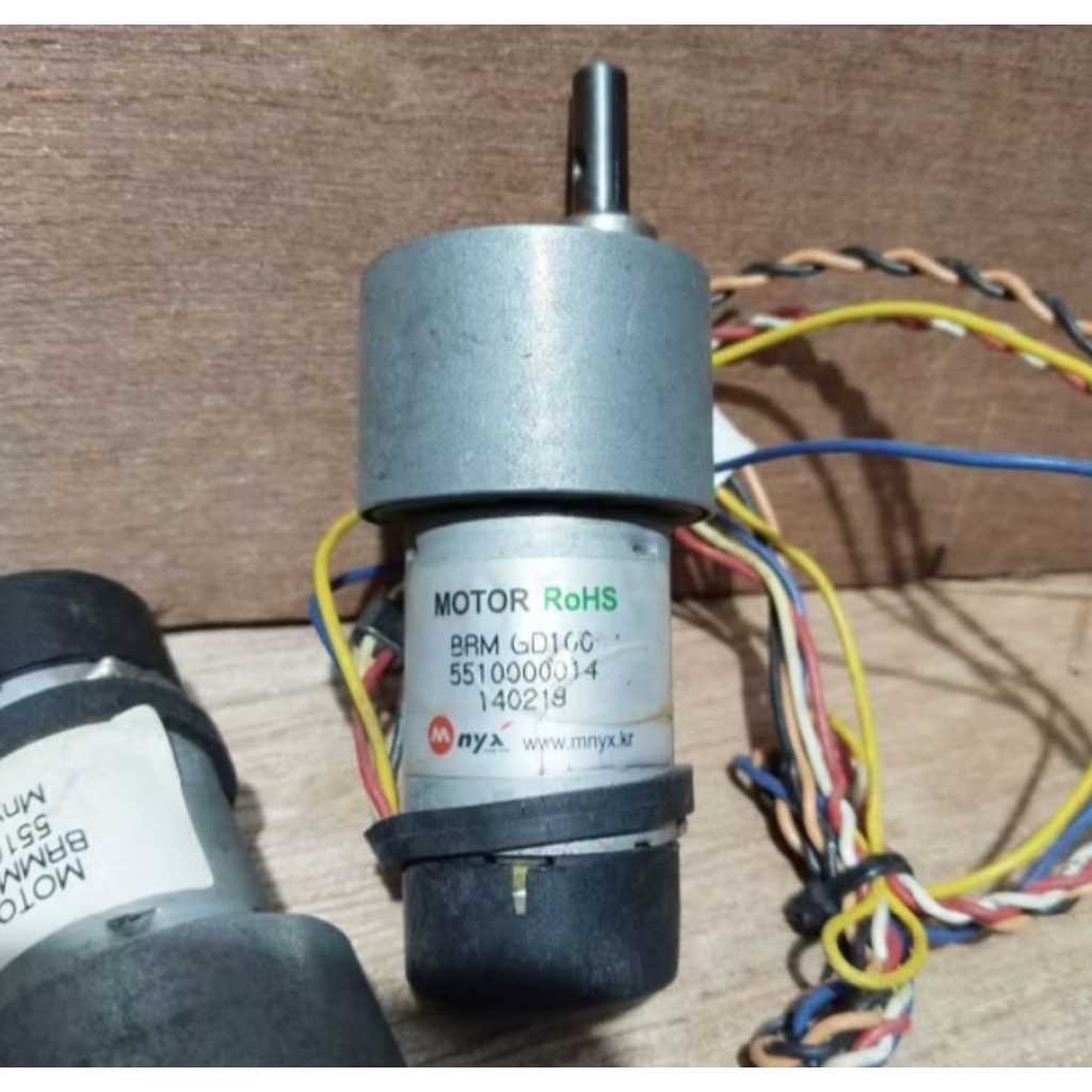 Motor Gearbox DC MNYX BRM GD100 -12V -39rpm