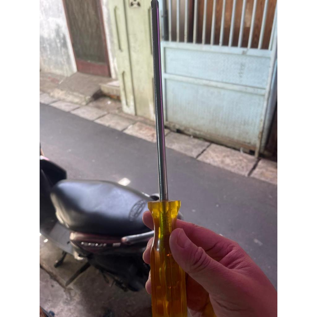Obeng Kembang Plus 30 CM Gagang Plastik 30cm Obeng kembang crosspoint screwdriver with plastic handl