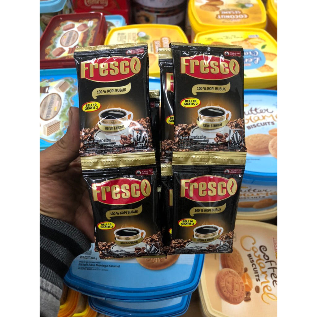 KOPI BUbuk FRESCO Mini Renceng isi 10+2Pcs