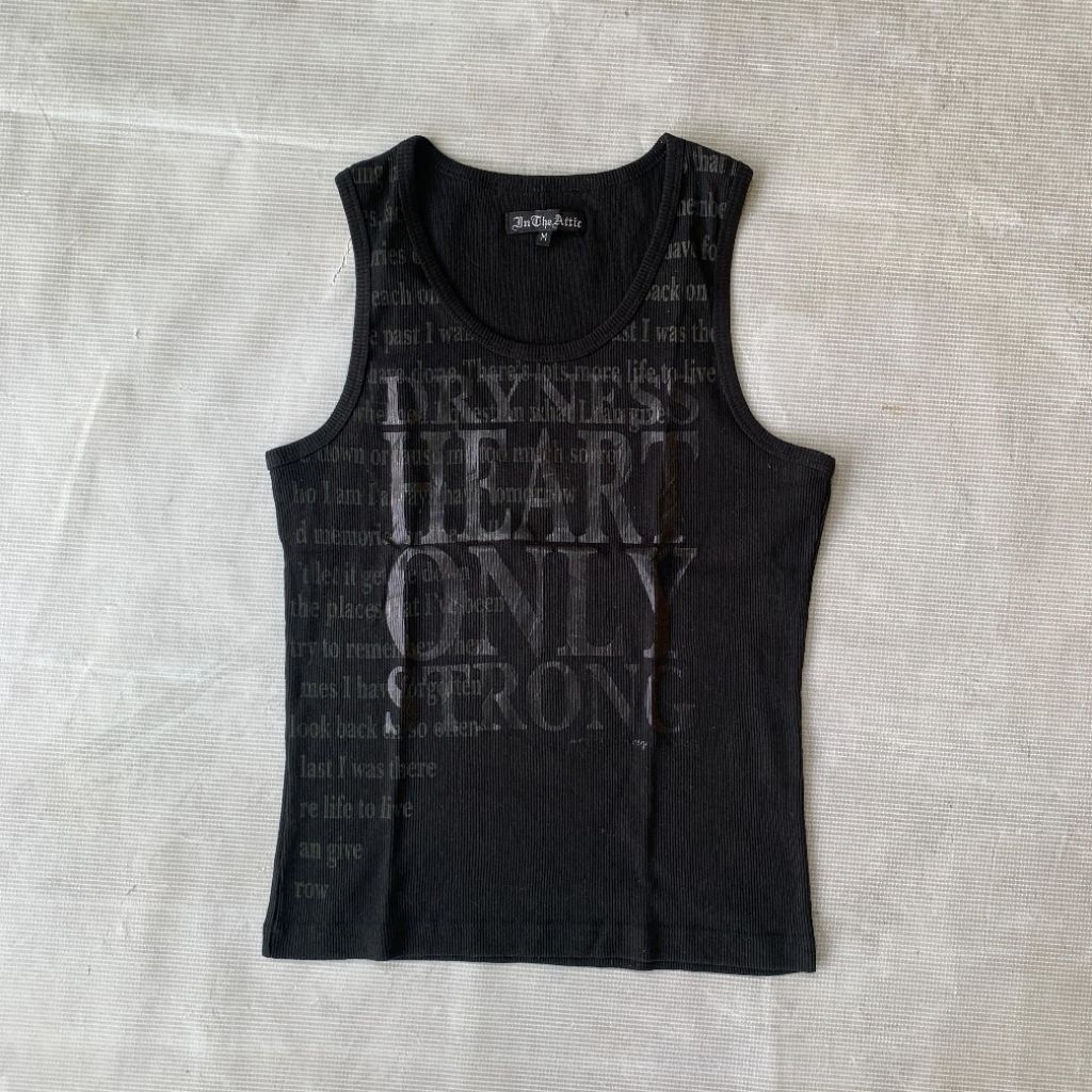 In the attic tanktop