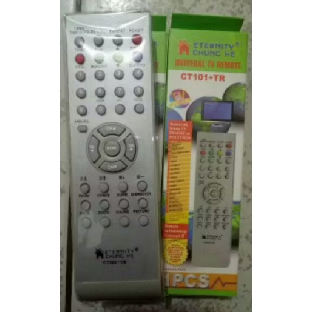 remot tv Polytron tabung