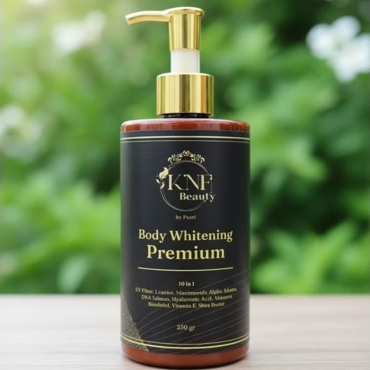 KNF Bodycare Sultan 10in1 Whitening Lotion – Handbody Pemutih Aman BPOM & Halal