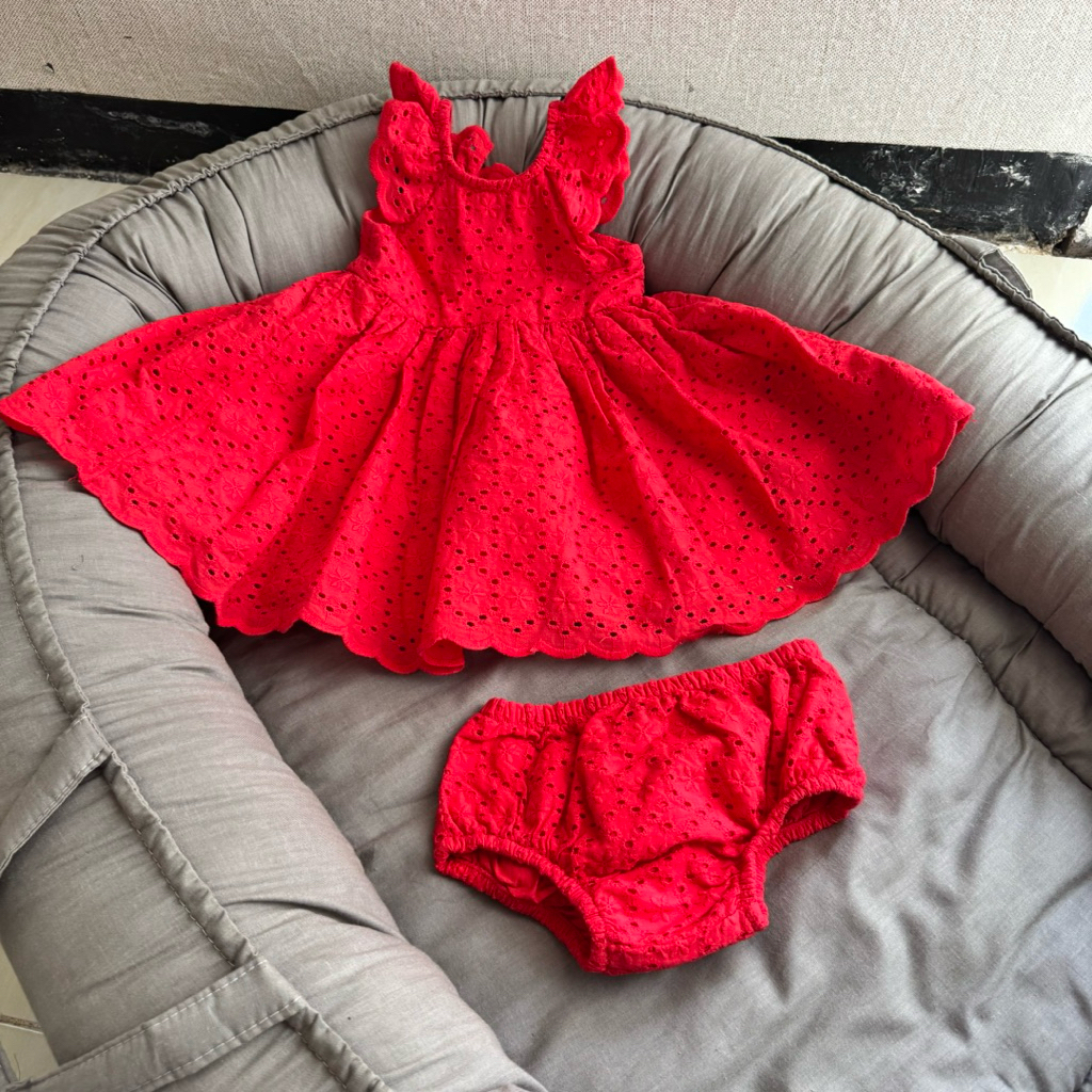 preloved dress set bayi mothercare likenew