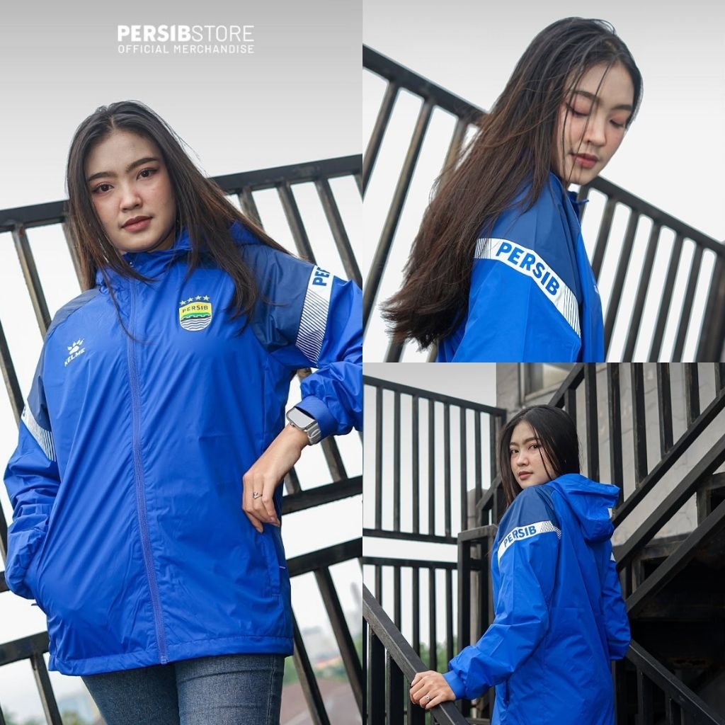 Jaket Windbreaker Persib Official 2025 Original