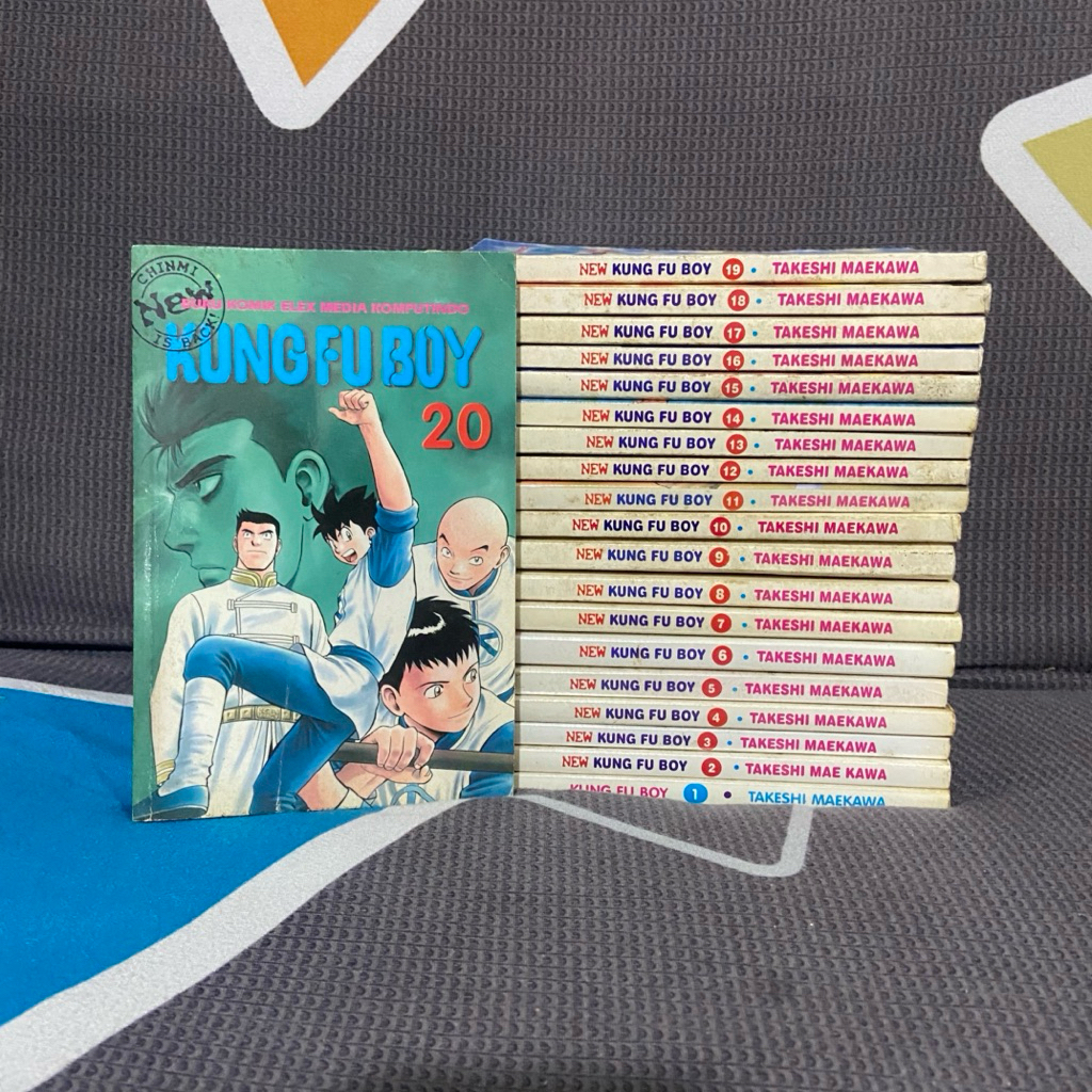 Paket Buku Komik New Kungfu Boy Kung Fu Boy Vol 1-20 Tamat Set Lengkap