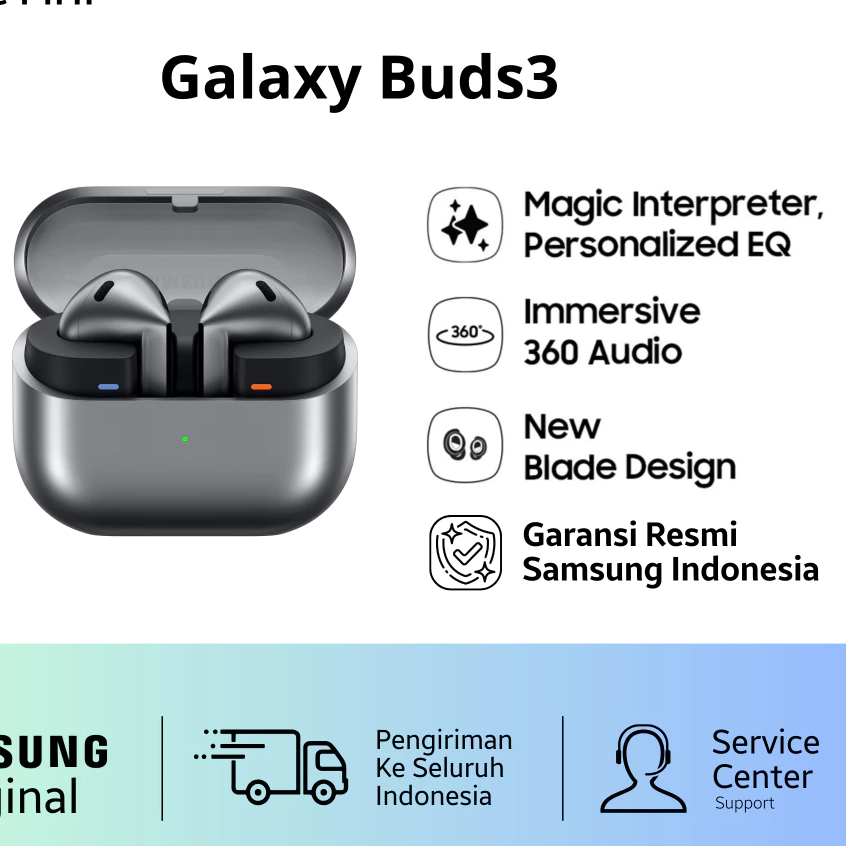 Samsung Galaxy Buds 3 Series | Buds3 Pro | Buds3 | Buds 3 FE Original, Garansi Resmi SEIN Terlaris