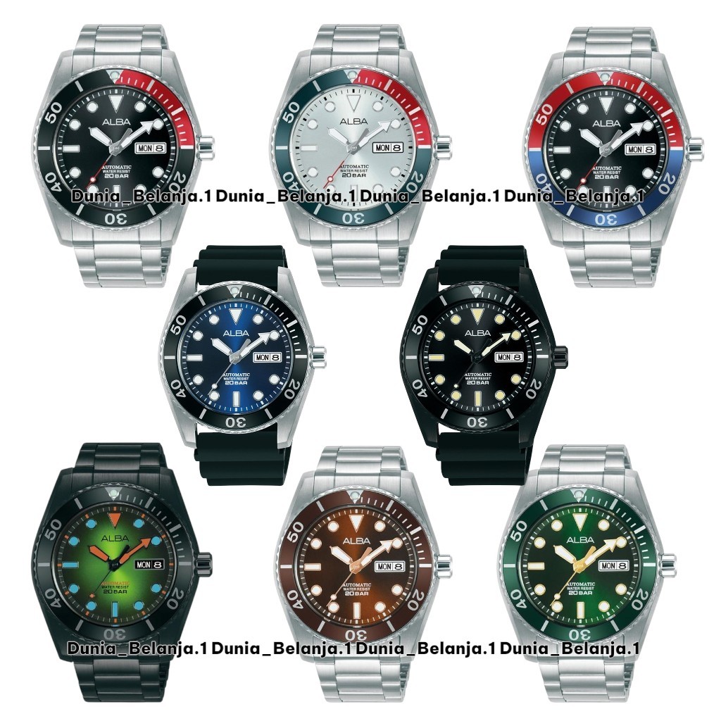 Original 100% Jam Tangan Alba Automatic AL4291X1 AL4287X1 AL4289X1 AL4293X1 AL4295X1 AL4297X1 AL4299