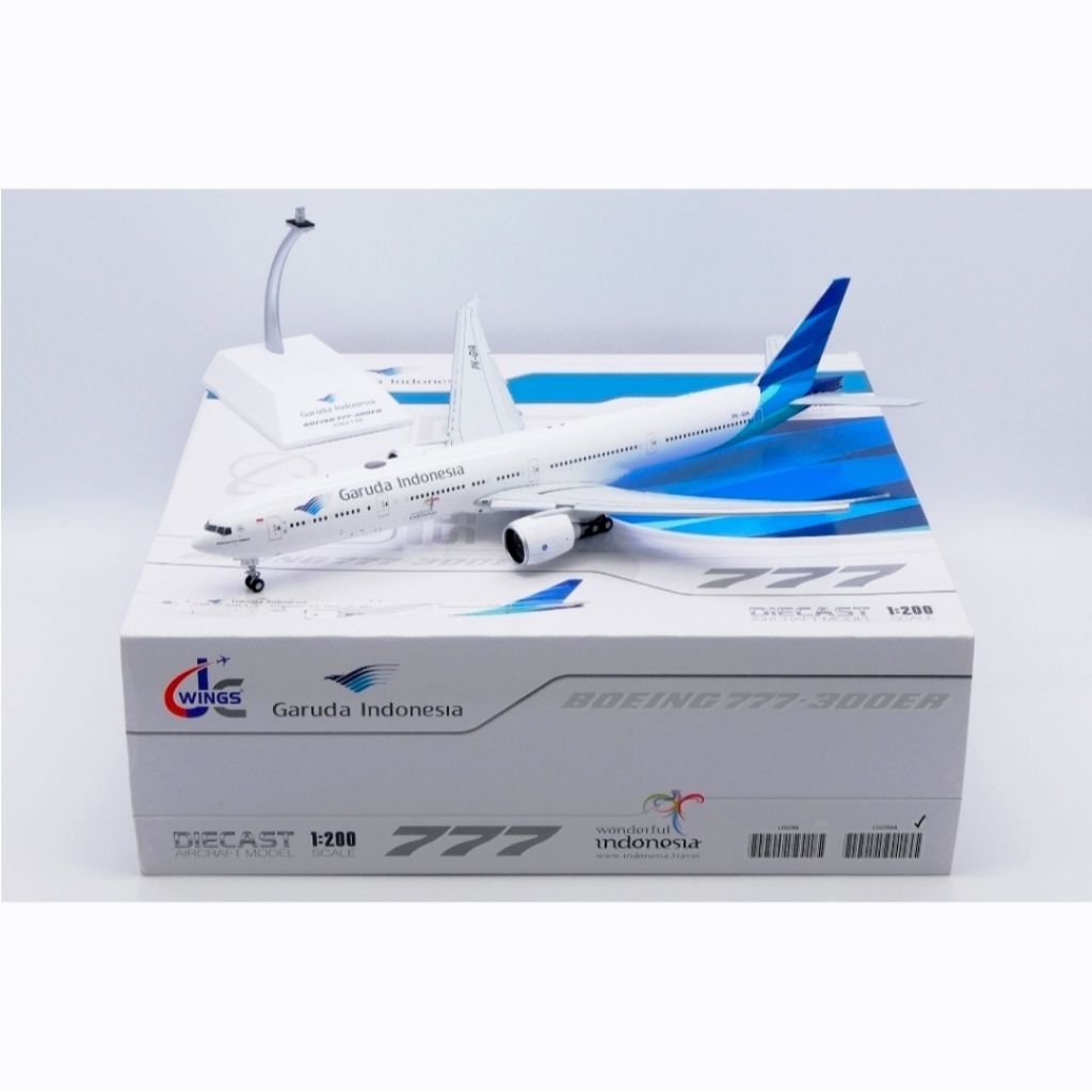 JC Wings Miniatur Pesawat 1/200 Garuda Indonesia Boeing B777-300ER PK-GIA