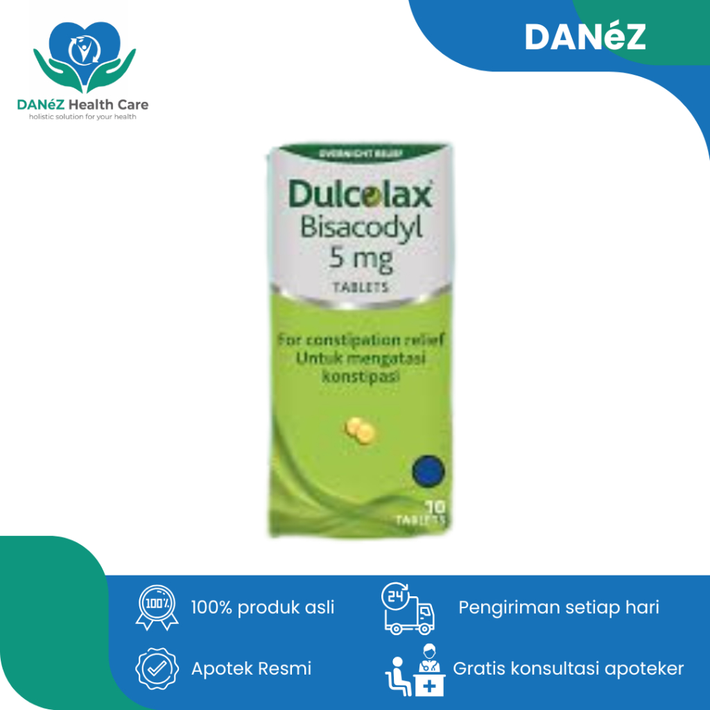 DULCOLAX PEDIATRIC 5MG 1 BOX ISI 6 SUPPOS UNTUK MELANCARKAN FESES YANG KERAS