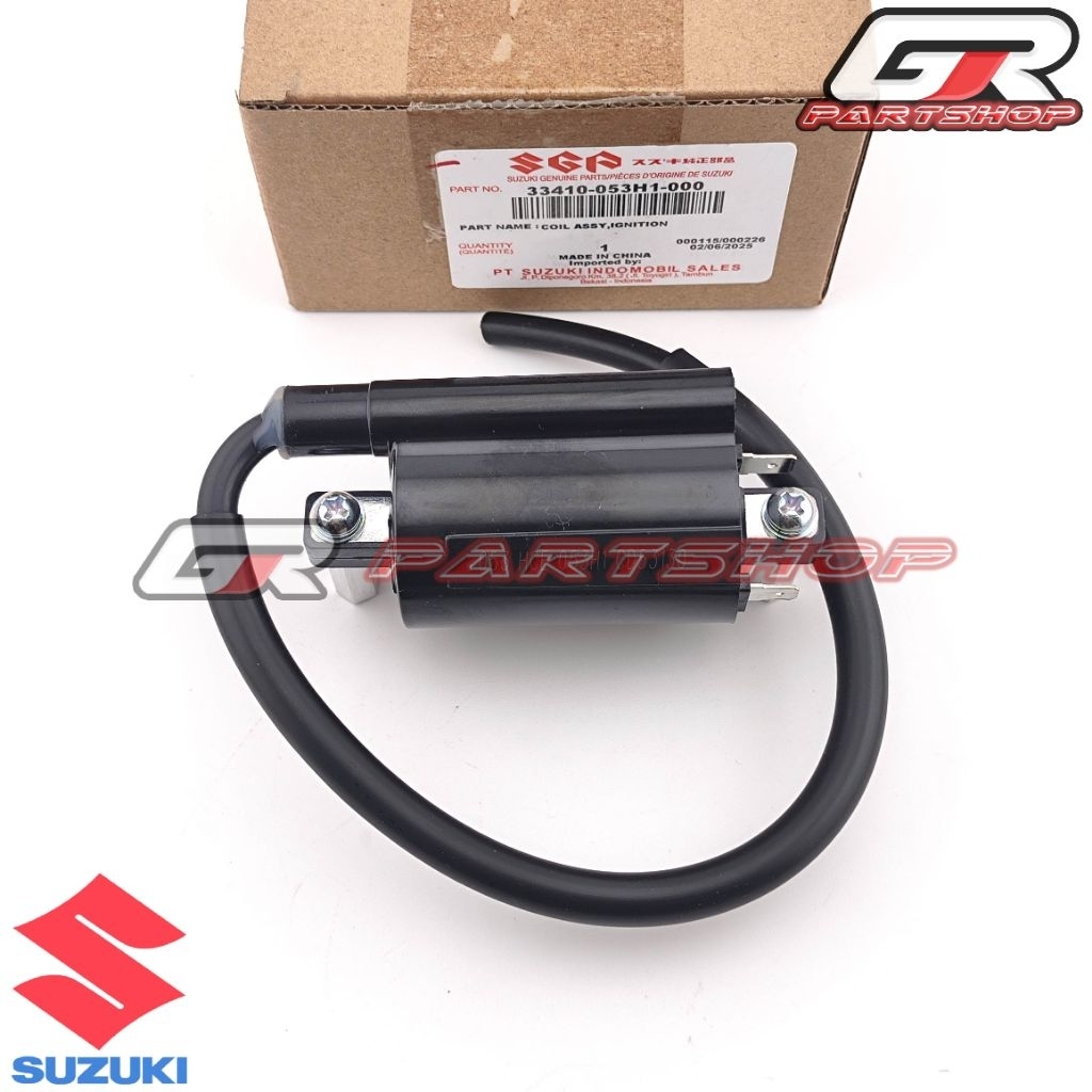 KOIL SUZUKI THUNDER 125 ORI SGP ORIGINAL ASLI SUZUKI IGNITION COIL ASSY KUIL PENGAPIAN COIL TANDER T