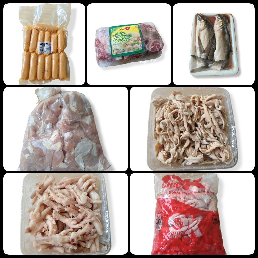 SIAP MASAK usus/paha filet/sosis/ikan/ceker