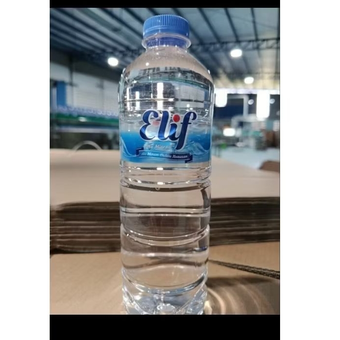 air minum elif 600ml botol 1 dus isi 24