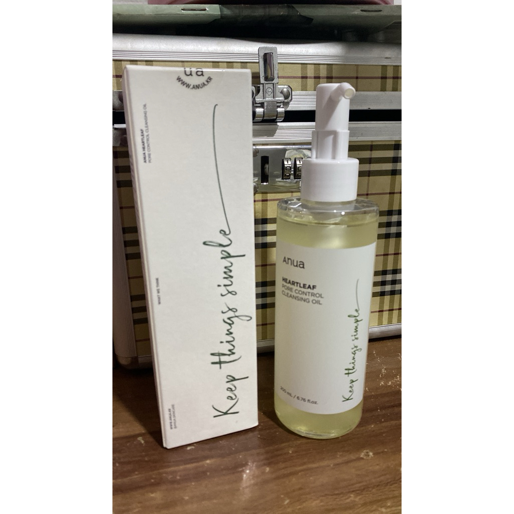 [Preloved] ANUA Heartleaf Pore Control Cleansing Oil
