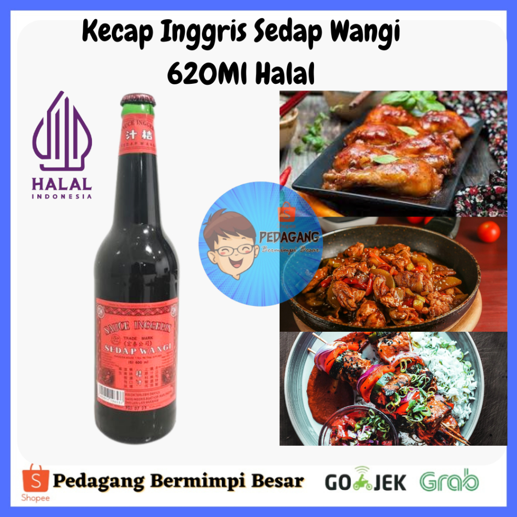 Kecap Inggris Sedap Wangi 620ml / Kecap Inggris / Kecap