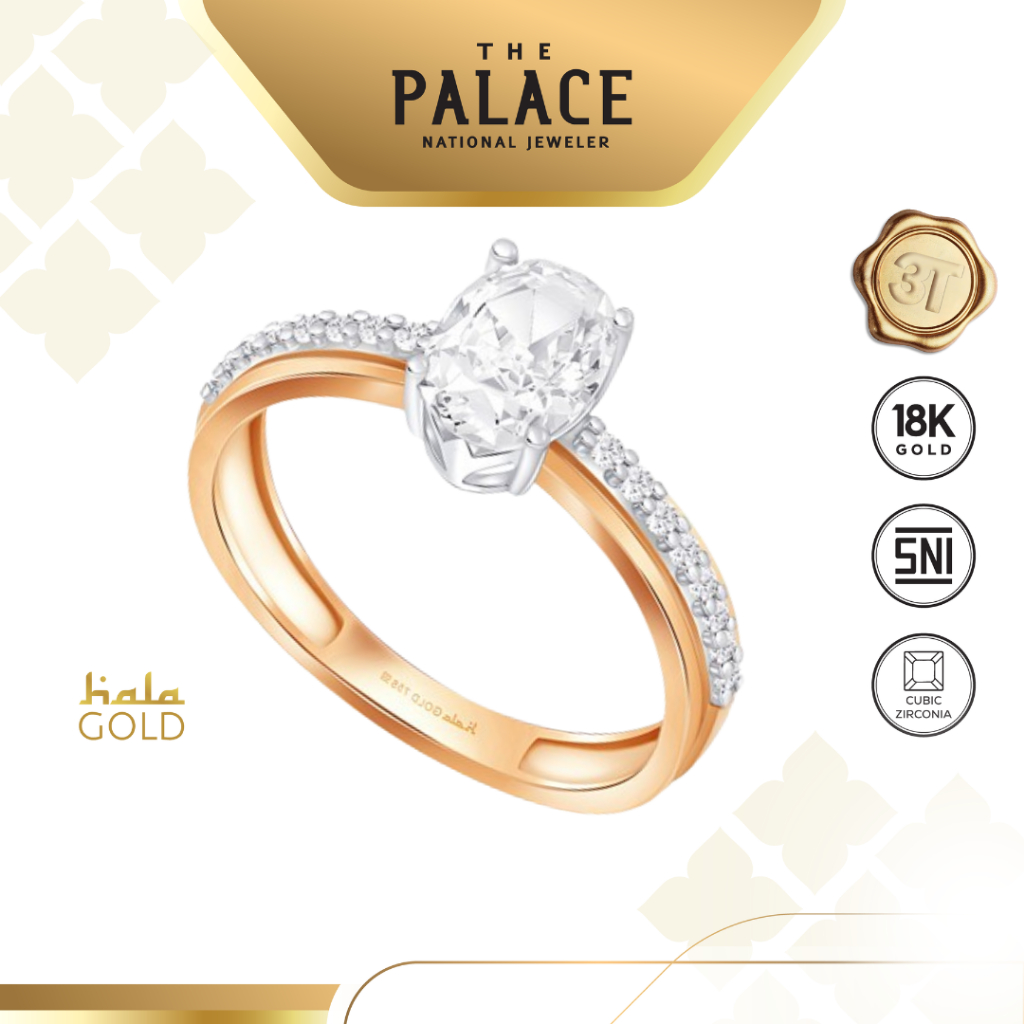 Hala Gold Pesona July Ring / Cincin wanita