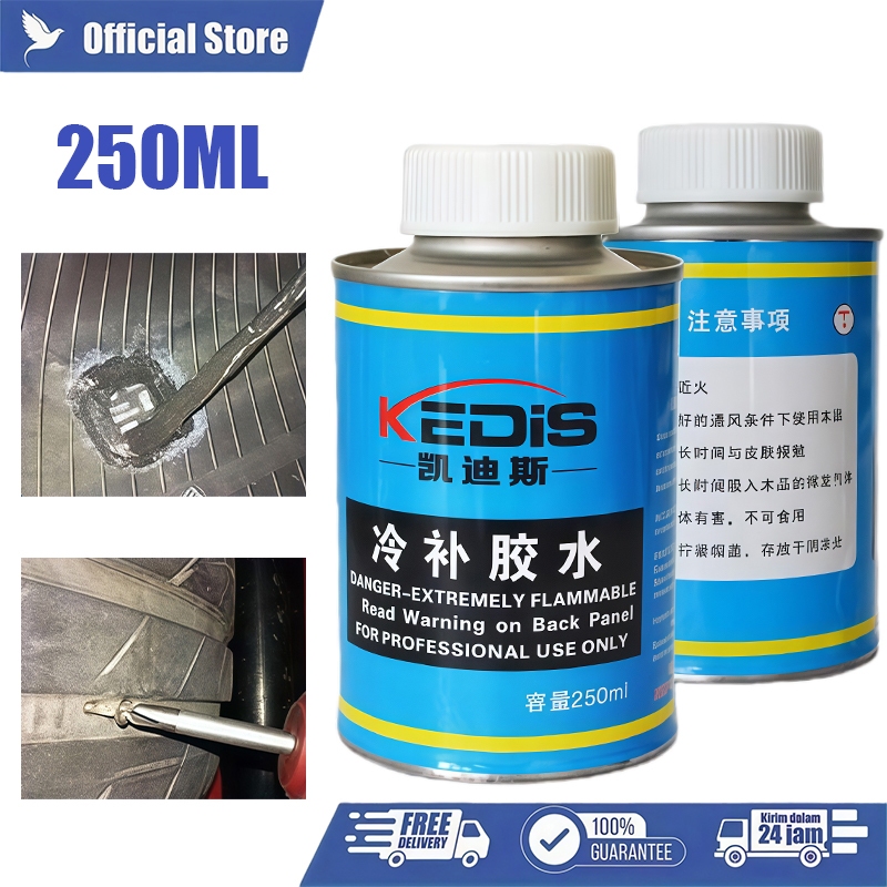 250 ML Lem Tambal Ban Lem Ban Hitam Roda Kendaraan Kendaraan Roda Ban Repair Lem Adhesive