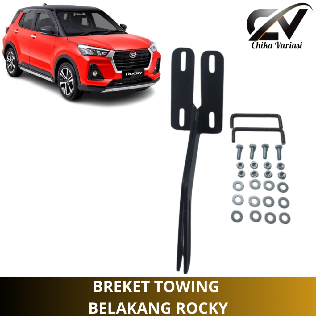 Breket Baut Dudukan Towing Belakang Mobil Rocky