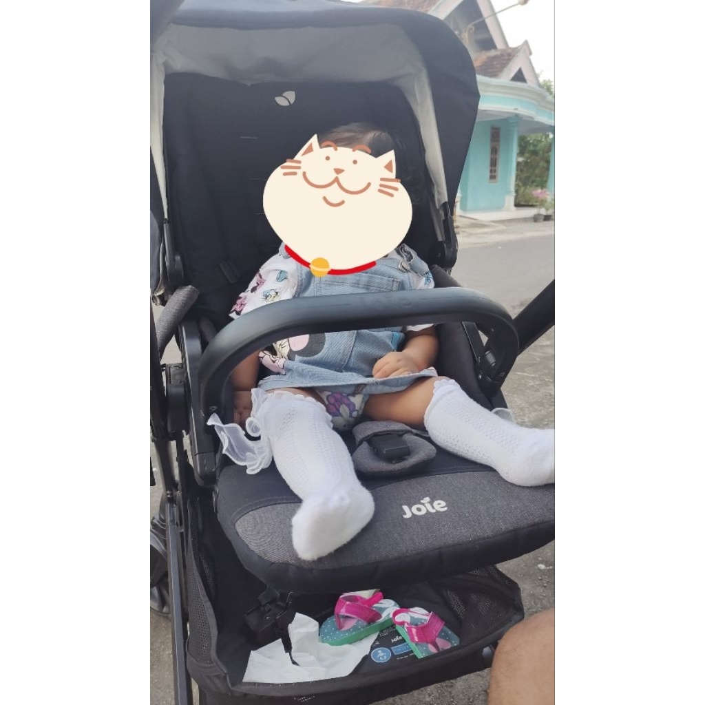 STROLLER JOIE CHROME PL