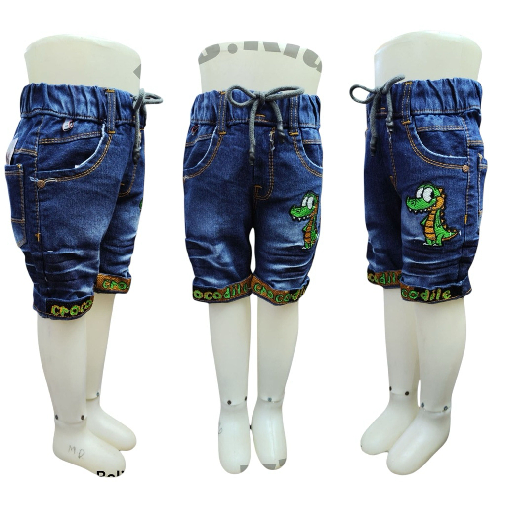CELANA JEANS ANAK COWOK BORDIR FASHION ANAK CELANA ANAK KEKINIAN CELANA MODEL STIKBALIK ANAK2-4TAHUN