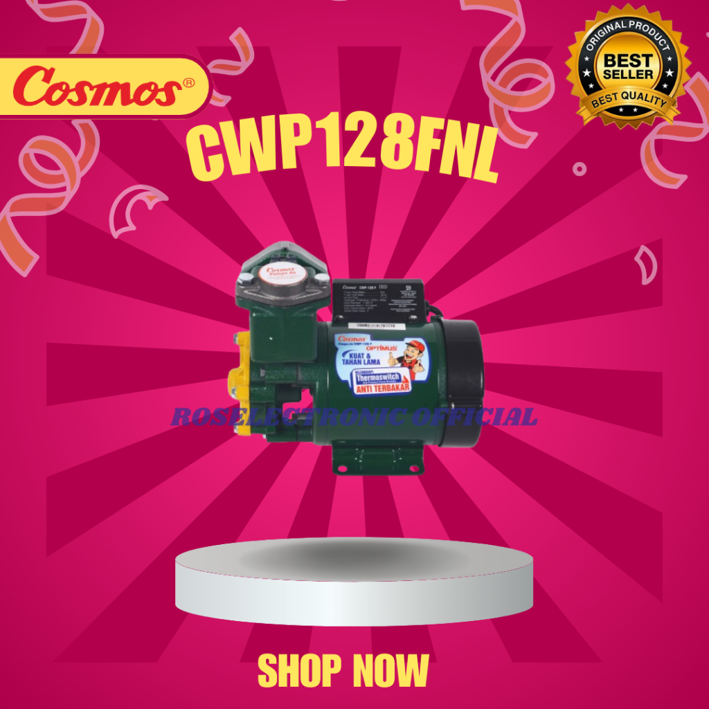 CWP128FNL Pompa Air Cosmos CWP-128 F