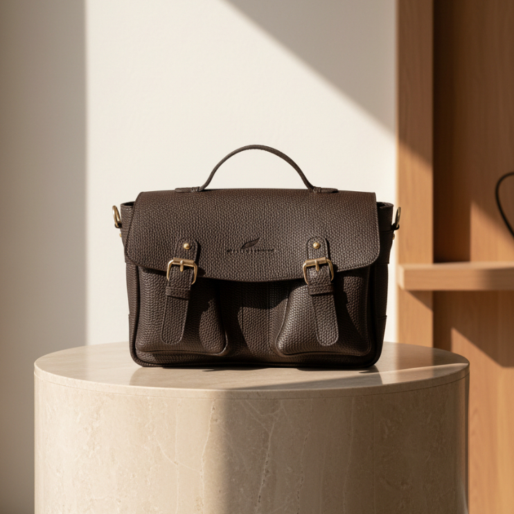 GALLINACEOUS Messenger Bag Faux Leather